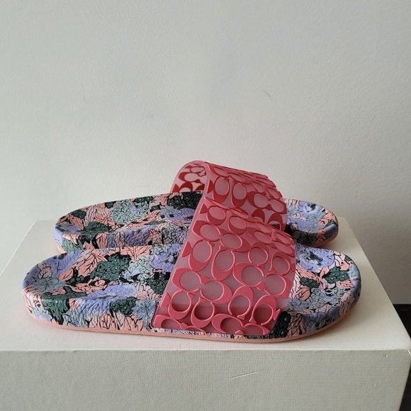 $79 NWT (Size 7) COACH Udele Sport Slide - Picture 4 of 7